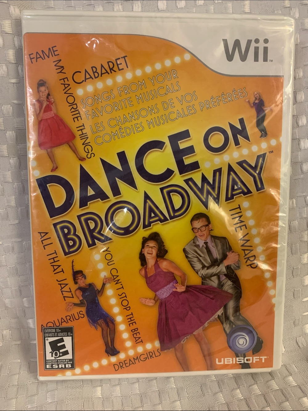 Wii Dance On Broadway video game, new factory sealed.
